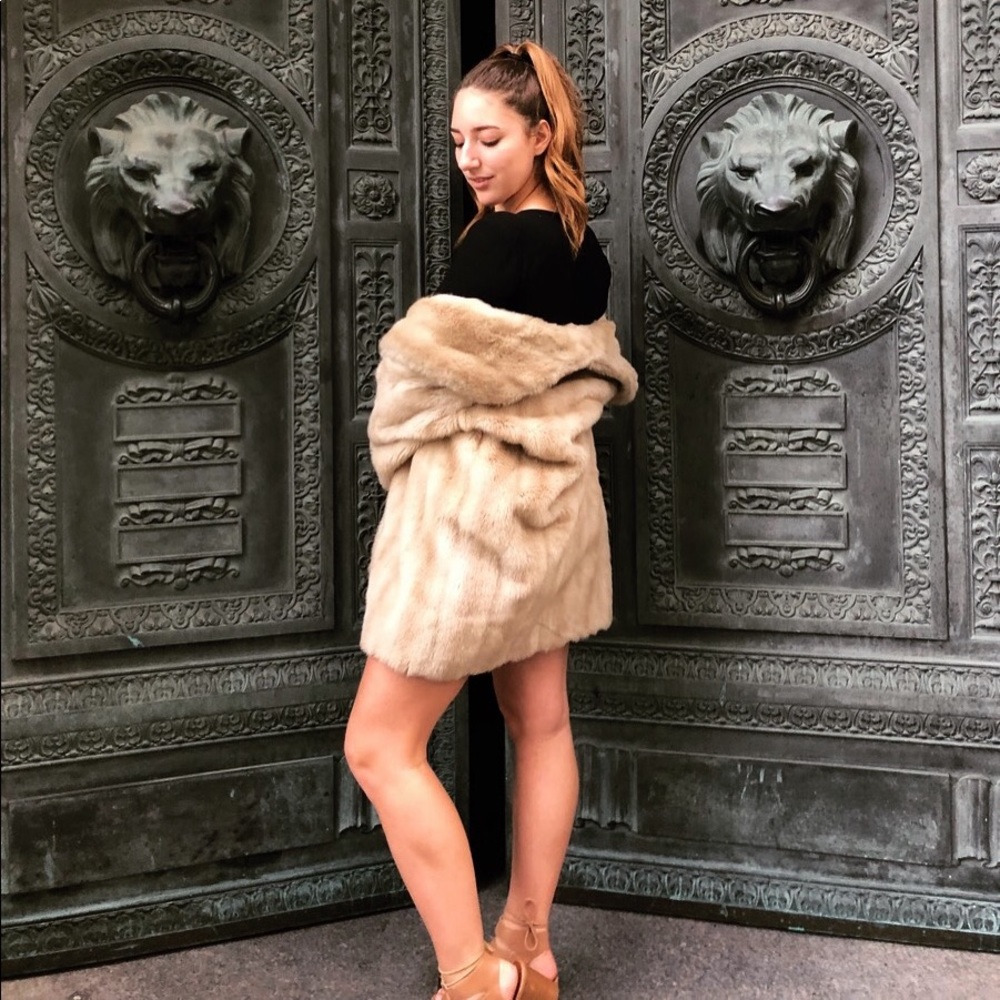 Fur coat